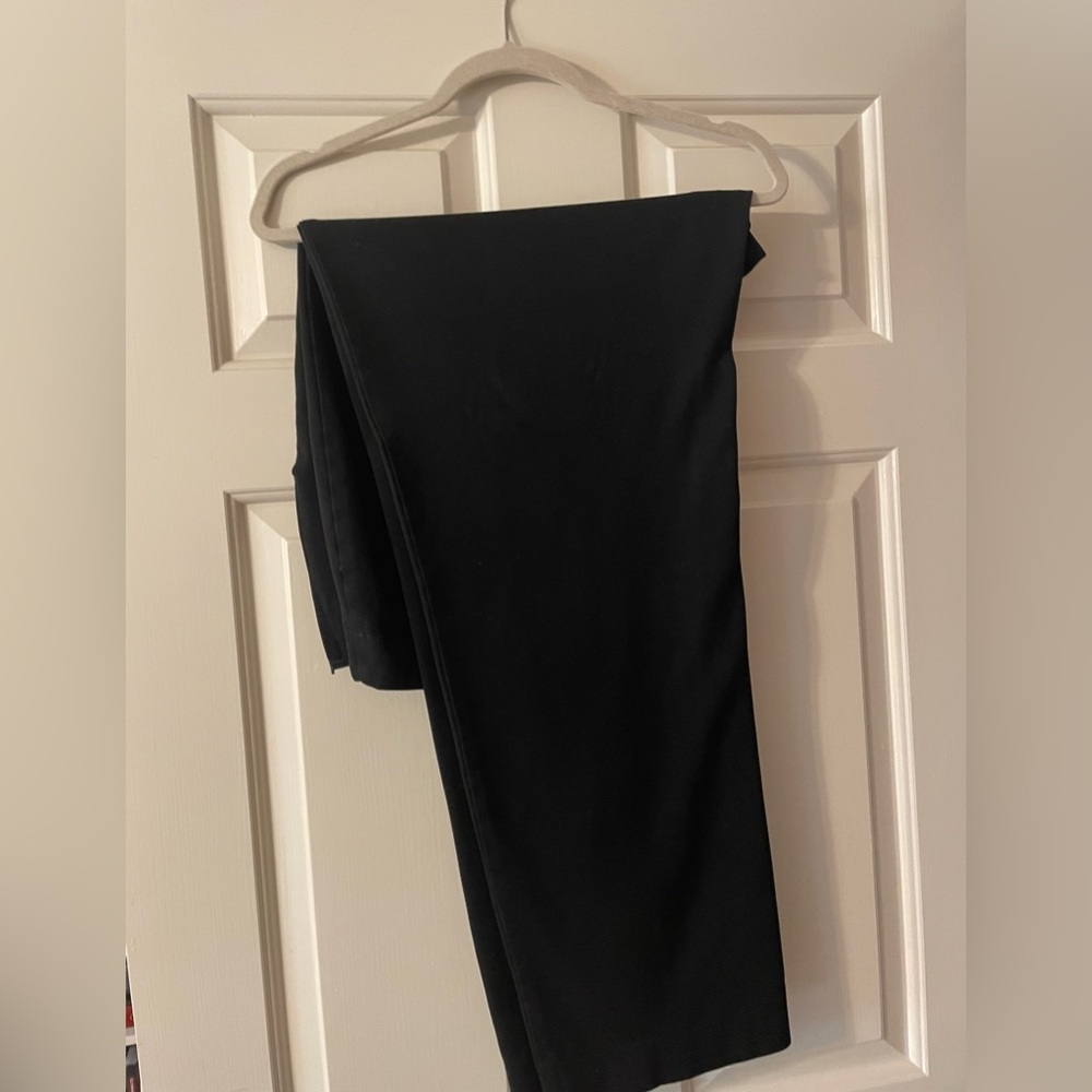 Talbots Black, Women’s 18L Heritage Pant with Flat Front and Side Zip